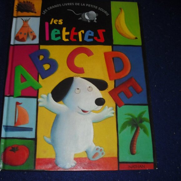 Les lettres A B C D E by Anael Dena 1995 French Hardcover Vintage - Picture 1 of 1